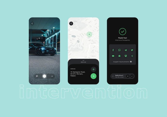 Interven Mobile App Design By Zaawia